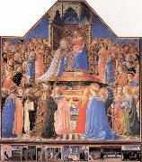 Fra Angelico The Coronation of the Virgin oil on canvas